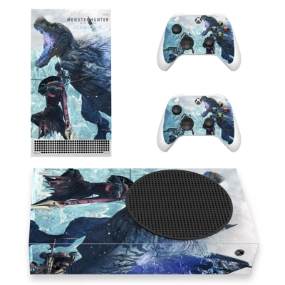 MHW Iceborne decal skin for Xbox Series S Console and 2 Co.. MHW Iceborne decal skin for Xbox Series S Console and 2 Co..