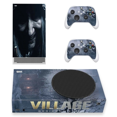 Resident Evil Village decal skin for Xbox Series S Console.. Resident Evil Village decal skin for Xbox Series S Console..