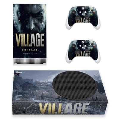 Resident Evil Village decal skin for Xbox Series S Console.. Resident Evil Village decal skin for Xbox Series S Console..