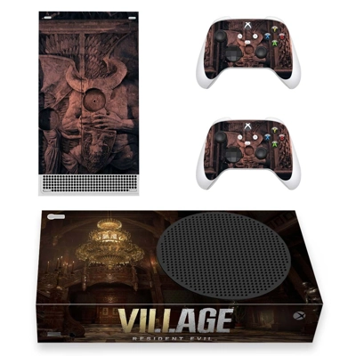 Resident Evil Village decal skin for Xbox Series S Console.. Resident Evil Village decal skin for Xbox Series S Console..