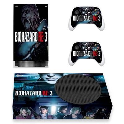 Biohazard RE 3 decal skin for Xbox Series S Console and 2 .. Biohazard RE 3 decal skin for Xbox Series S Console and 2 ..