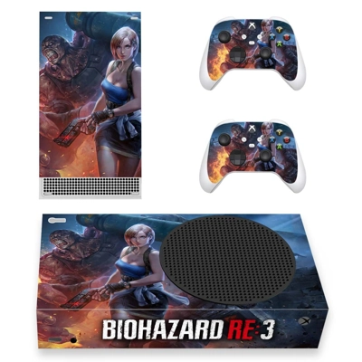 Biohazard RE 3 decal skin for Xbox Series S Console and 2 .. Biohazard RE 3 decal skin for Xbox Series S Console and 2 ..
