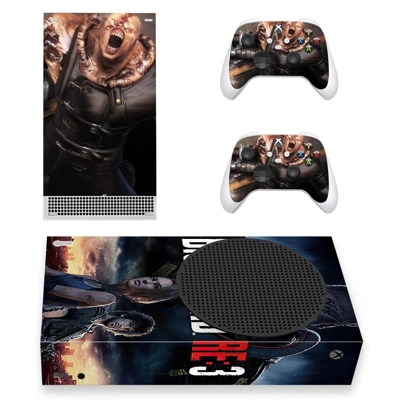 Biohazard RE 3 decal skin for Xbox Series S Console and 2 .. Biohazard RE 3 decal skin for Xbox Series S Console and 2 ..