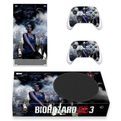 Biohazard RE 3 decal skin for Xbox Series S Console and 2 .. Biohazard RE 3 decal skin for Xbox Series S Console and 2 ..