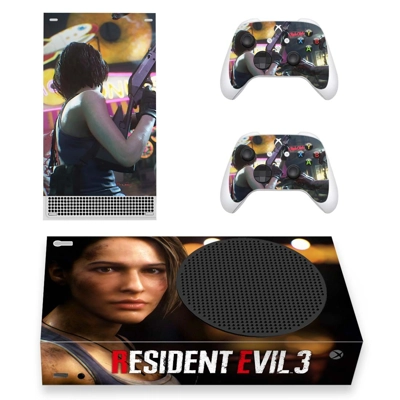Resident Evil 3 decal skin for Xbox Series S Console and 2.. Resident Evil 3 decal skin for Xbox Series S Console and 2..