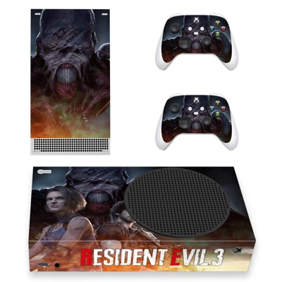 Resident Evil 3 decal skin for Xbox Series S Console and 2.. Resident Evil 3 decal skin for Xbox Series S Console and 2..
