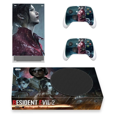 Resident Evil 2 decal skin for Xbox Series S Console and 2.. Resident Evil 2 decal skin for Xbox Series S Console and 2..