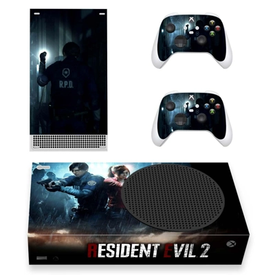 Resident Evil 2 decal skin for Xbox Series S Console and 2.. Resident Evil 2 decal skin for Xbox Series S Console and 2..