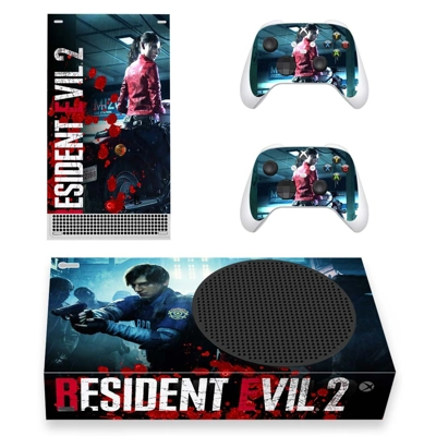 Resident Evil 2 decal skin for Xbox Series S Console and 2.. Resident Evil 2 decal skin for Xbox Series S Console and 2..