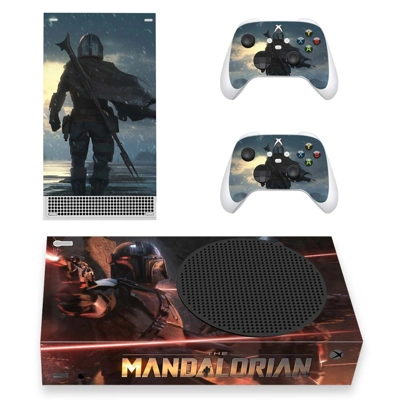 The Mandalorian decal skin for Xbox Series S Console and 2 Controllers