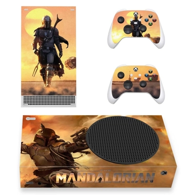 The Mandalorian decal skin for Xbox Series S Console and 2.. The Mandalorian decal skin for Xbox Series S Console and 2..