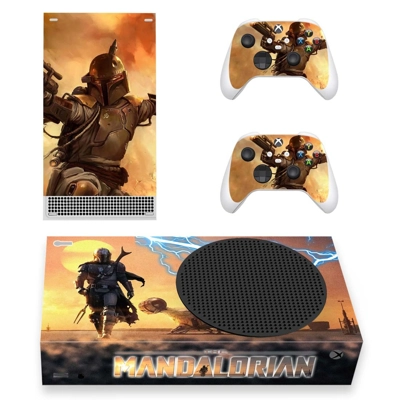 The Mandalorian decal skin for Xbox Series S Console and 2.. The Mandalorian decal skin for Xbox Series S Console and 2..