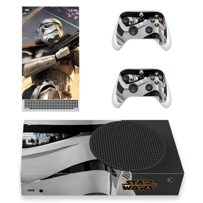 Star Wars decal skin for Xbox Series S Console and 2 Contr.. Star Wars decal skin for Xbox Series S Console and 2 Contr..