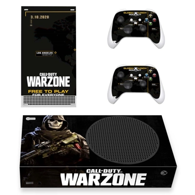 COD Warzone decal skin for Xbox Series S Console and 2 Con.. COD Warzone decal skin for Xbox Series S Console and 2 Con..