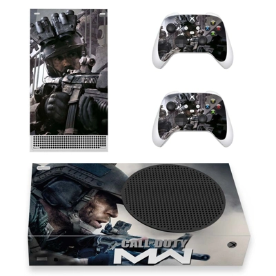 COD Modern Warfare decal skin for Xbox Series S Console and 2 Controllers