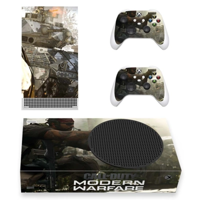 COD Modern Warfare decal skin for Xbox Series S Console and 2 Controllers