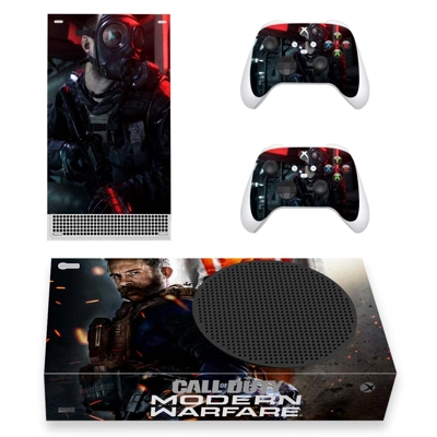 COD Modern Warfare decal skin for Xbox Series S Console and 2 Controllers