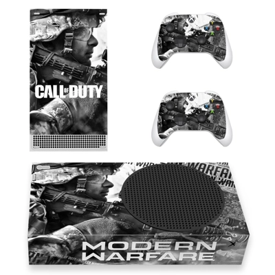 COD Modern Warfare decal skin for Xbox Series S Console and 2 Controllers