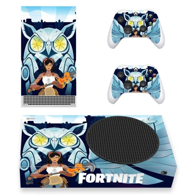 Fortnite decal skin for Xbox Series S Console and 2 Controllers