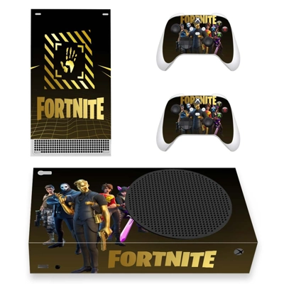 Fortnite decal skin for Xbox Series S Console and 2 Controllers