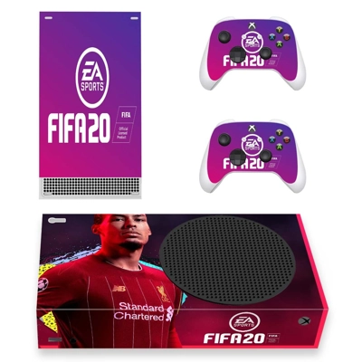 FIFA 20 decal skin for Xbox Series S Console and 2 Control.. FIFA 20 decal skin for Xbox Series S Console and 2 Control..