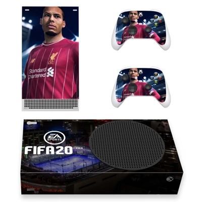 FIFA 20 decal skin for Xbox Series S Console and 2 Control.. FIFA 20 decal skin for Xbox Series S Console and 2 Control..
