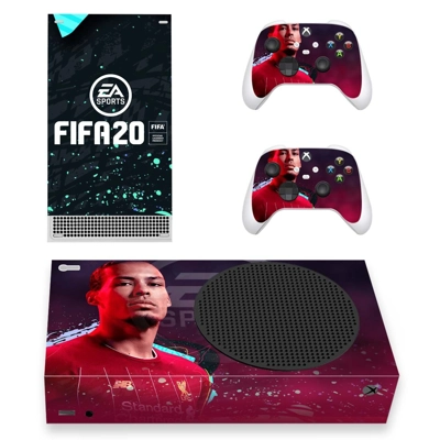 FIFA 20 decal skin for Xbox Series S Console and 2 Control.. FIFA 20 decal skin for Xbox Series S Console and 2 Control..