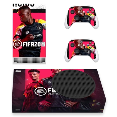 FIFA 20 decal skin for Xbox Series S Console and 2 Control.. FIFA 20 decal skin for Xbox Series S Console and 2 Control..