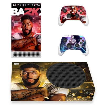 NBA 2K20 decal skin for Xbox Series S Console and 2 Controllers