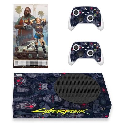 Cyberpunk 2077 decal skin for Xbox Series S Console and 2 .. Cyberpunk 2077 decal skin for Xbox Series S Console and 2 ..