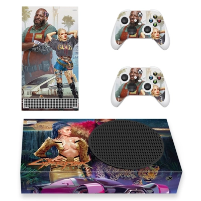 Cyberpunk 2077 decal skin for Xbox Series S Console and 2 .. Cyberpunk 2077 decal skin for Xbox Series S Console and 2 ..
