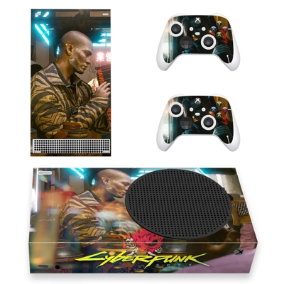 Cyberpunk 2077 decal skin for Xbox Series S Console and 2 .. Cyberpunk 2077 decal skin for Xbox Series S Console and 2 ..