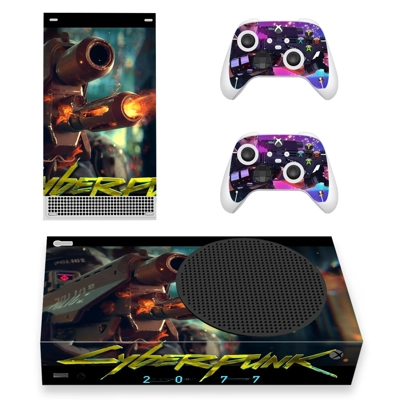 Cyberpunk 2077 decal skin for Xbox Series S Console and 2 .. Cyberpunk 2077 decal skin for Xbox Series S Console and 2 ..