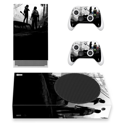The Last of us decal skin for Xbox Series S Console and 2 Controllers