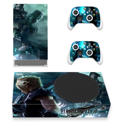 Final Fantasy 7 decal skin for Xbox Series S Console and 2.. Final Fantasy 7 decal skin for Xbox Series S Console and 2..