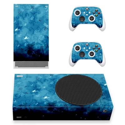 Floral Texture decal skin for Xbox Series S Console and 2 Controllers