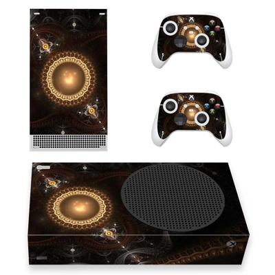 Digital Texture decal skin for Xbox Series S Console and 2 Controllers