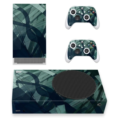 Digital Texture decal skin for Xbox Series S Console and 2 Controllers