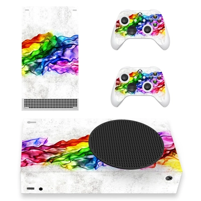 Digital Texture decal skin for Xbox Series S Console and 2 Controllers