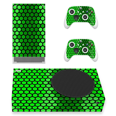 Digital Texture decal skin for Xbox Series S Console and 2 Controllers