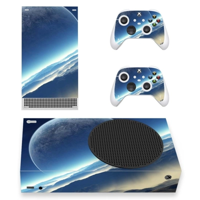 Planet View decal skin for Xbox Series S Console and 2 Controllers