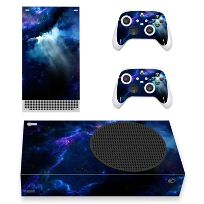 Galaxy Texture decal skin for Xbox Series S Console and 2 Controllers