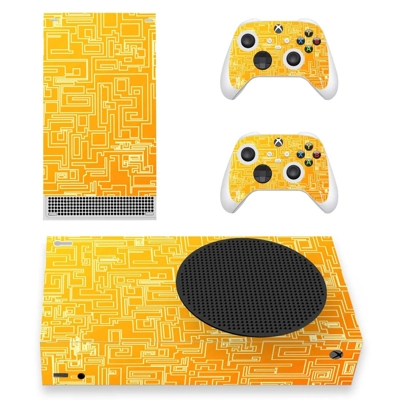 Circuit Texture decal skin for Xbox Series S Console and 2 Controllers