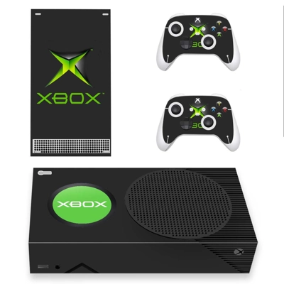 Classic Style decal skin for Xbox Series S Console and 2 Controllers