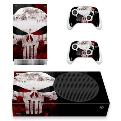 The Punisher decal skin for Xbox Series S Console and 2 Co.. The Punisher decal skin for Xbox Series S Console and 2 Co..