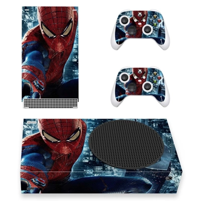 Spider Man decal skin for Xbox Series S Console and 2 Cont.. Spider Man decal skin for Xbox Series S Console and 2 Cont..