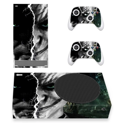 Joker decal skin for Xbox Series S Console and 2 Controllers Joker decal skin for Xbox Series S Console and 2 Controllers