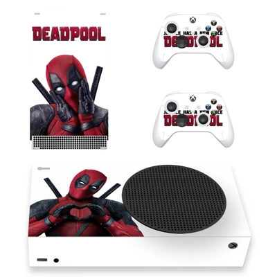 Deadpool decal skin for Xbox Series S Console and 2 Contro.. Deadpool decal skin for Xbox Series S Console and 2 Contro..