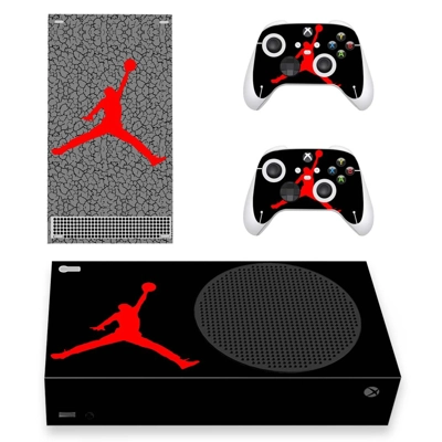 Air Jordan decal skin for Xbox Series S Console and 2 Controllers