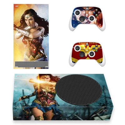Wonder Woman decal skin for Xbox Series S Console and 2 Co.. Wonder Woman decal skin for Xbox Series S Console and 2 Co..